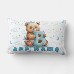 Bear & B – Lumbar Pillow for Baby Boy
