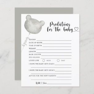 BEAR baby predictions and advice