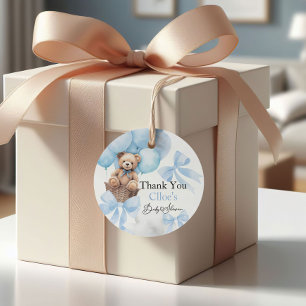 Bear Baby Shower Favour Tags