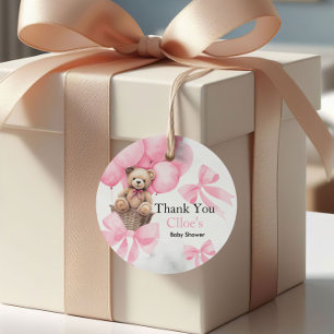 Bear Baby Shower  Favour Tags