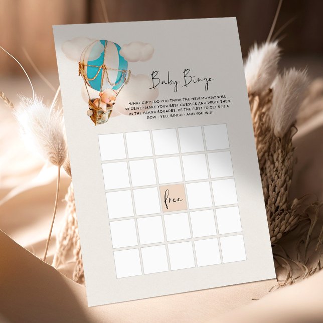 Bear Baby Shower Game - Baby Bingo (Creator Uploaded)