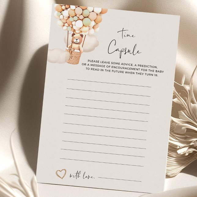 Bear Baby Shower Game - Time Capsule (Creator Uploaded)