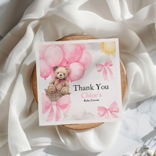 Bear Baby Shower  Napkin