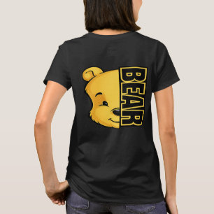 Bear Back Print Women's T-Shirt