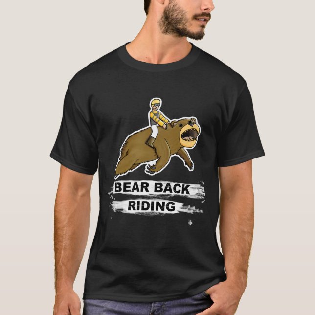 Bear Back Riding T-Shirt (Front)