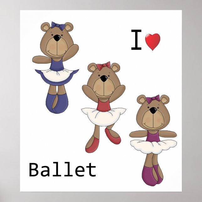 Bear Ballet Poster (Front)
