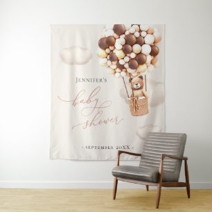 Bear Balloons Gender Neutral Tapestry