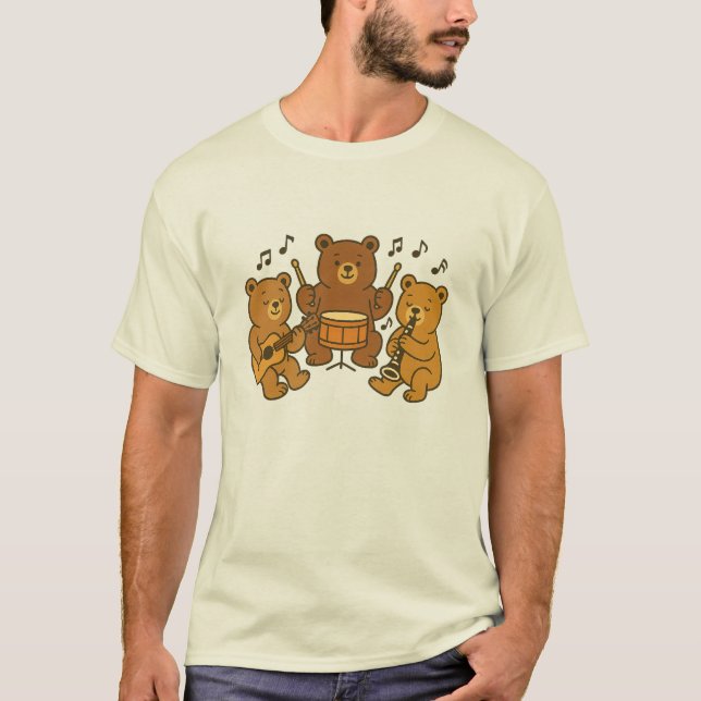 “Bear Band” T-Shirt (Front)