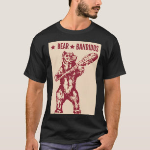 Bear Bandidos Vintage - Cool Grizzly T-Shirt