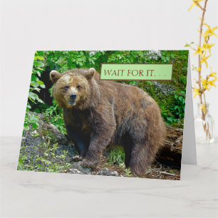 BEAR/. BEAR HUGS COMING YOUR WAY CARD