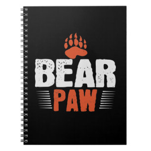Bear - Bear Paw Notebook