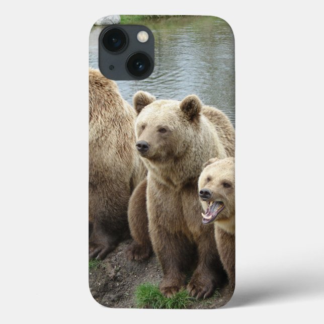 Bear bears animal custom personalise Anniversaries Case-Mate iPhone Case (Back)