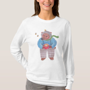 Bear, bees and cappuccino T-Shirt
