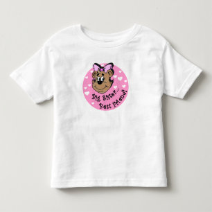 Bear Big Sister Best Friend Toddler T-Shirt