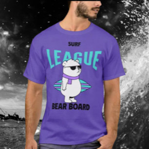 Bear Board Surf League T-Shirt