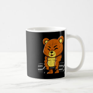 Bear Bodybuilder Bodybuilding Muscle Gym Weightlif Coffee Mug