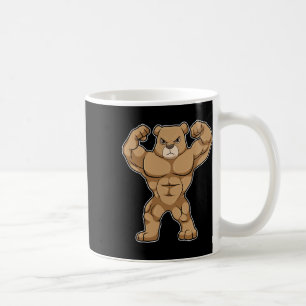 Bear Bodybuilder Bodybuilding Sports Coffee Mug