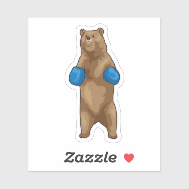 Bear Boxer Boxing gloves (Sheet)