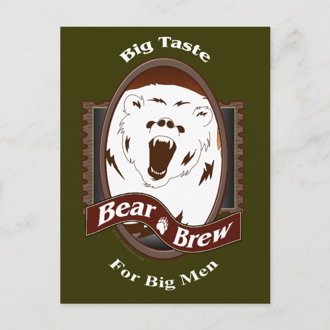 Bear Brew: Postcard (Front)