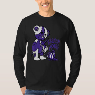 Bear Broken Heart Loves 5s Matching T-Shirt