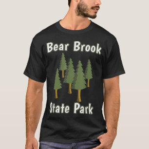 Bear Brook State Park New Hampshire Forest Woods C T-Shirt