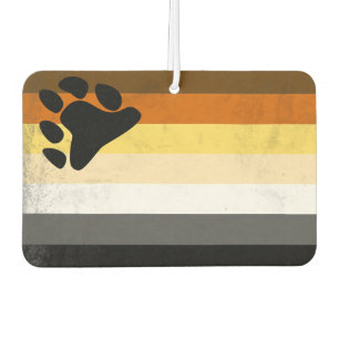 Bear brotherhood car air freshener