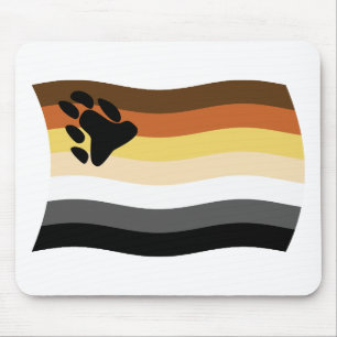 Bear Brotherhood Flag Mousepad