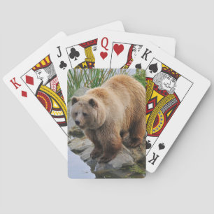 Bear by a Lake Playing Cards