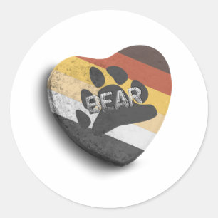 BEAR CANDY -.png Classic Round Sticker