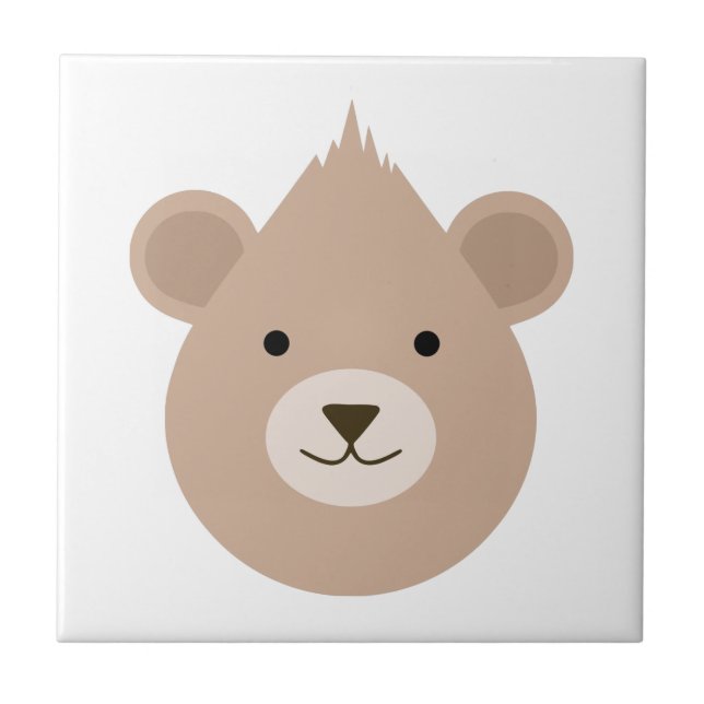 bear ceramic tile (Front)