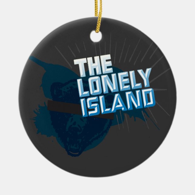 Bear Ceramic Tree Decoration (Front)