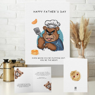 Bear Chef Father's Day Card