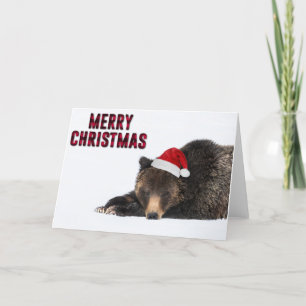Bear Christmas Card