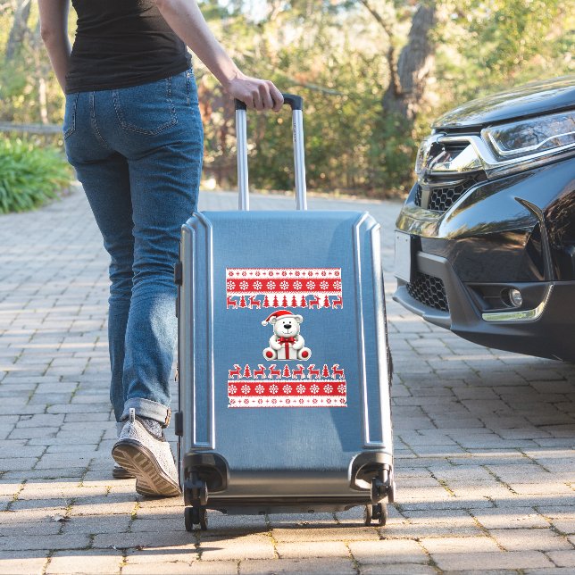Bear Christmas Christmas (1) (Suitcase Insitu)