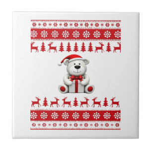 Bear Christmas Christmas (1) Ceramic Tile