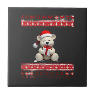 Bear Christmas Christmas (1) Ceramic Tile