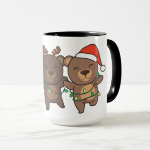 Bear Christmas Christmas Animals Cute Bears Mug
