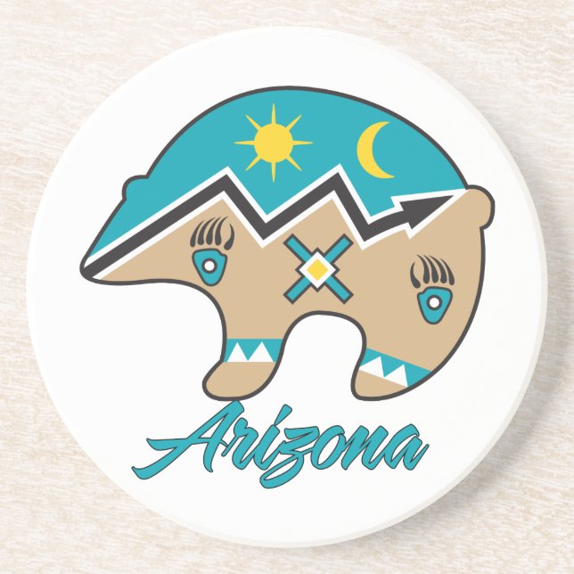Bear Clan Arizona Coaster (Front)