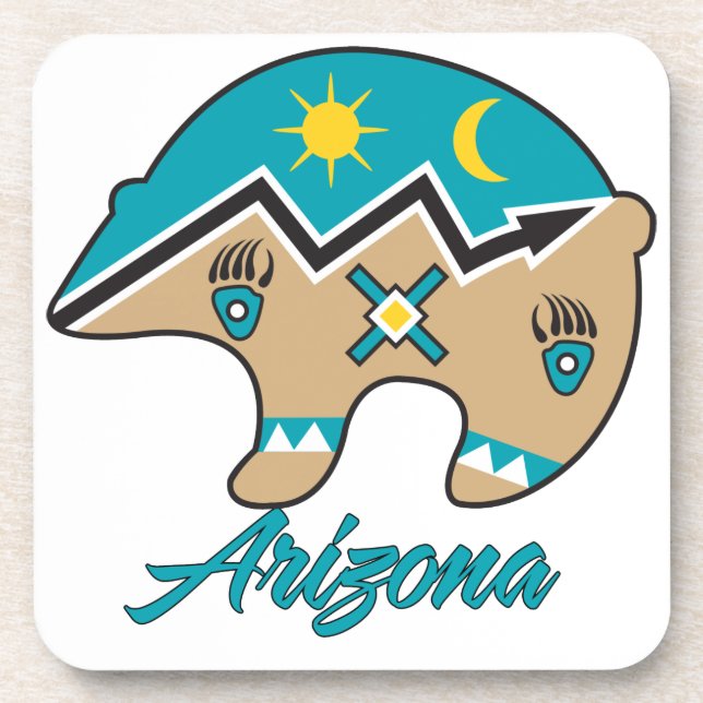 Bear Clan Arizona Coaster (Front)
