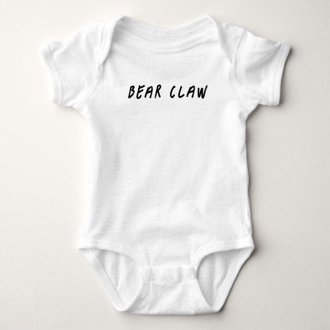 Bear Claw Baby Onsie Bodysuit (Front)