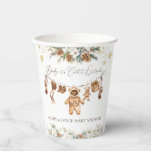 Bear ClothestLine Cold Outside Baby Shower
