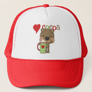Bear Cocoa Love Holiday Trucker Hat