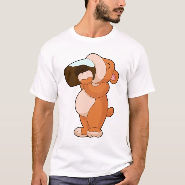 Bear Coffee Mug T-Shirt (Front)