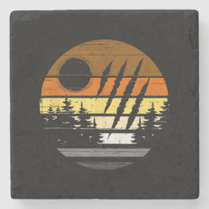 Bear Community, Gay Bear Claw Traces Stone Coaster