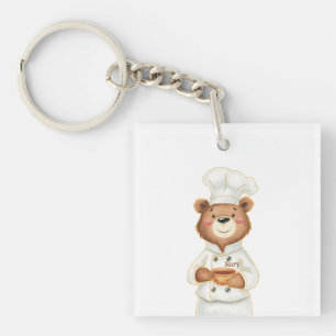 Bear Cook Key Ring