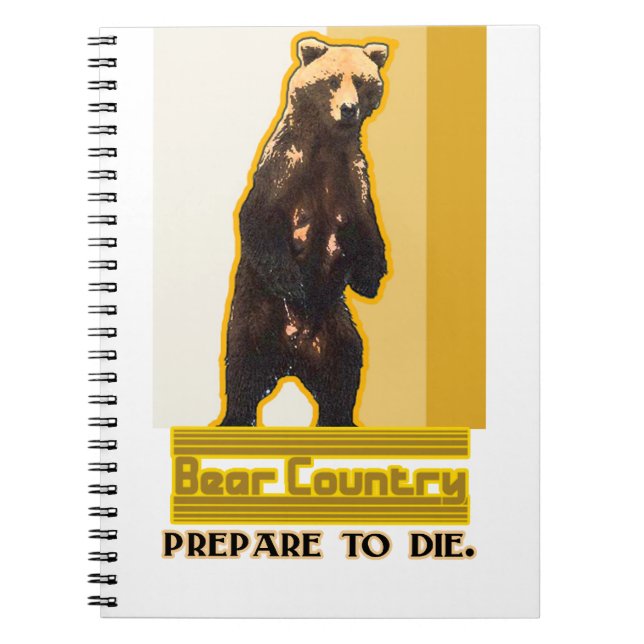Bear Country Notebook (Front)