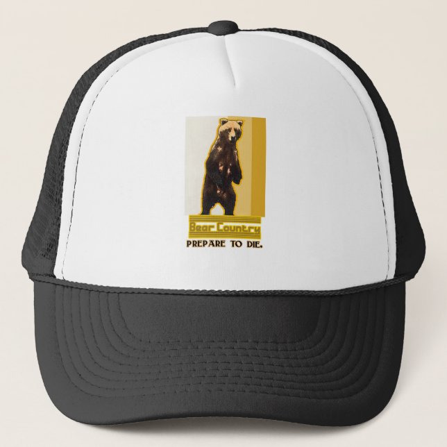 Bear Country Trucker Hat (Front)