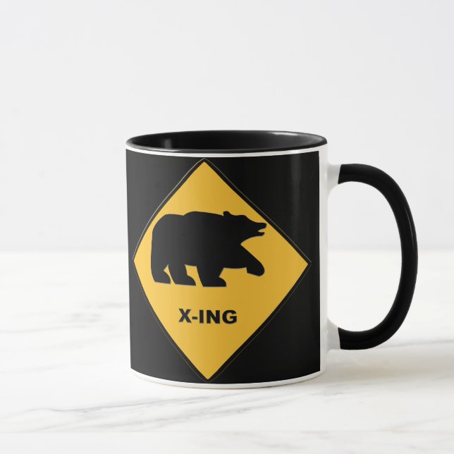 Bear Crossing Mug (Right)