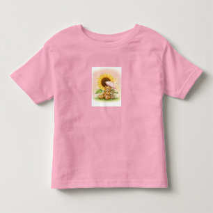Bear Cub and Rabbit Hiding from the Sun Toddler T- T-Shirt