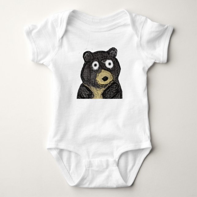 Bear Cub Baby Bodysuit (Front)